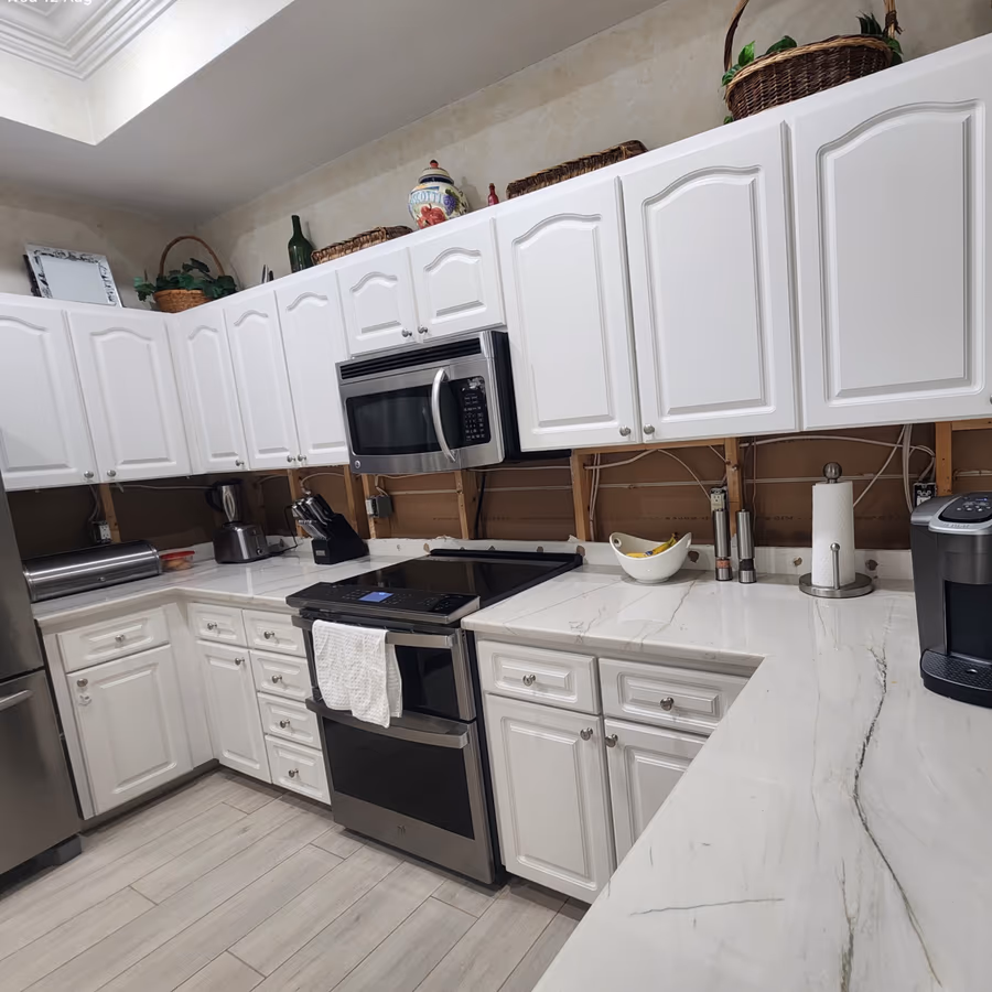 Completed remodeling work by The Handyman Company
